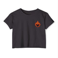 🔥Wear The Vibe™ Flame Heart Crop Top ❤️‍🔥