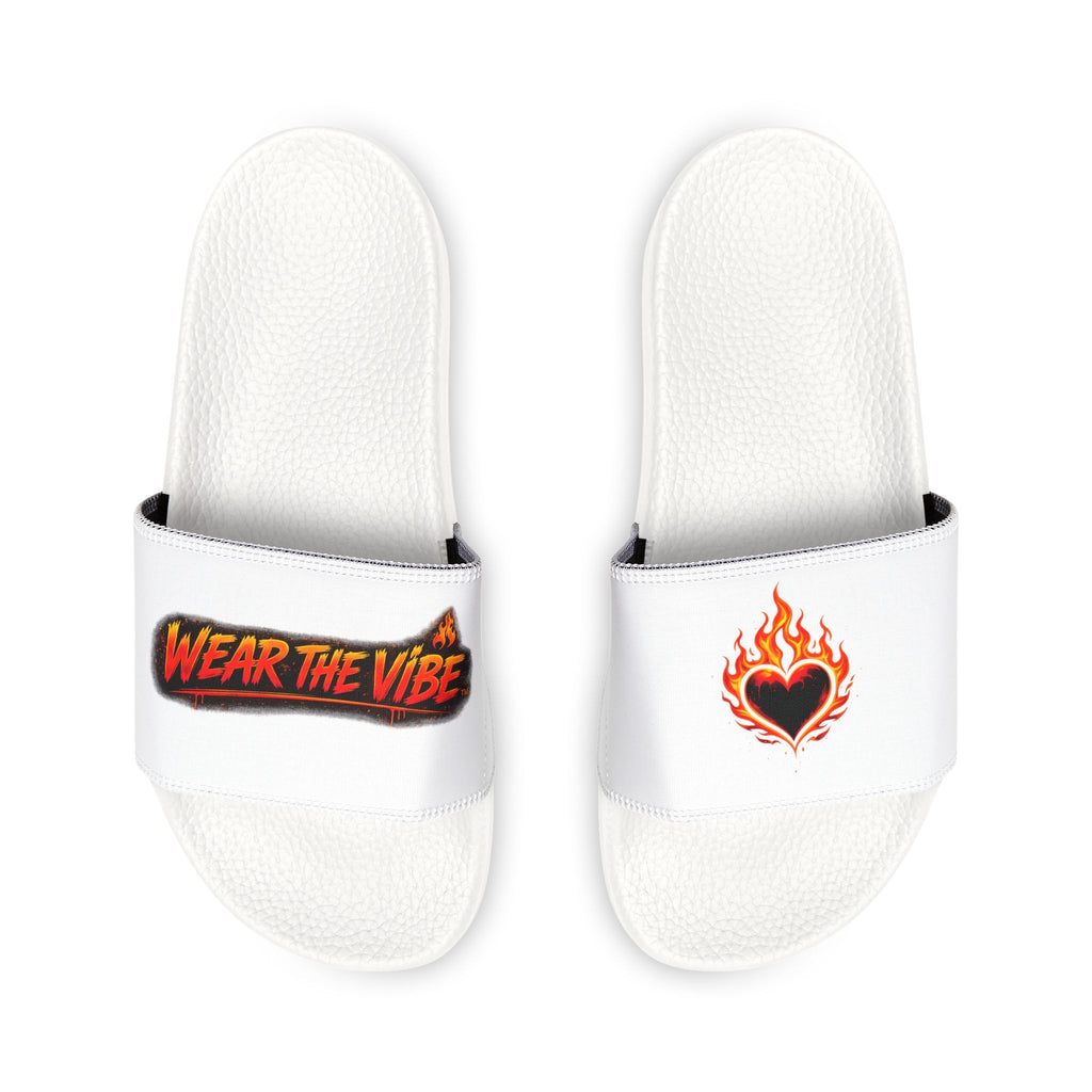 🔥 Wear The Vibe™ Woman Flame Slides ❤️‍🔥