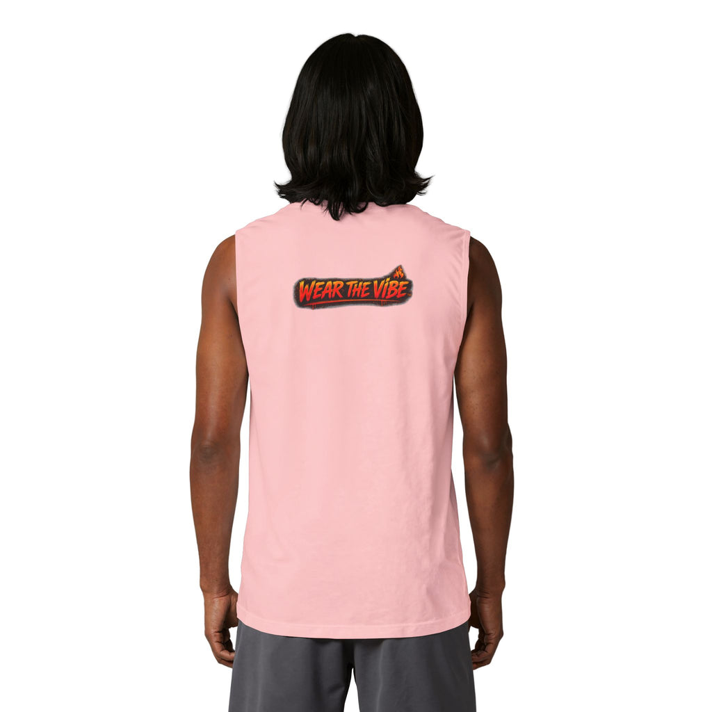 🔥Wear The Vibe™ Flame Heart Muscle Tank ❤️‍🔥