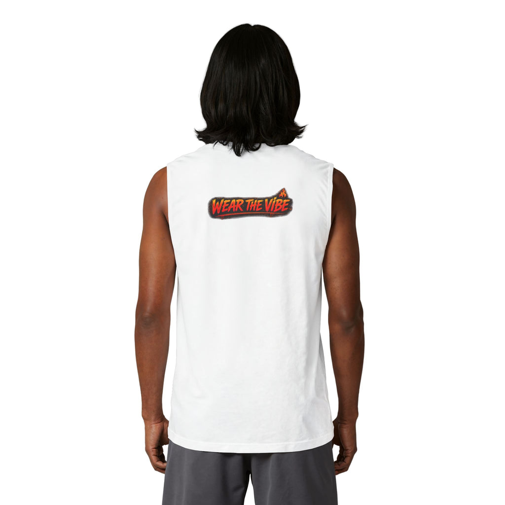 🔥Wear The Vibe™ Flame Heart Muscle Tank ❤️‍🔥