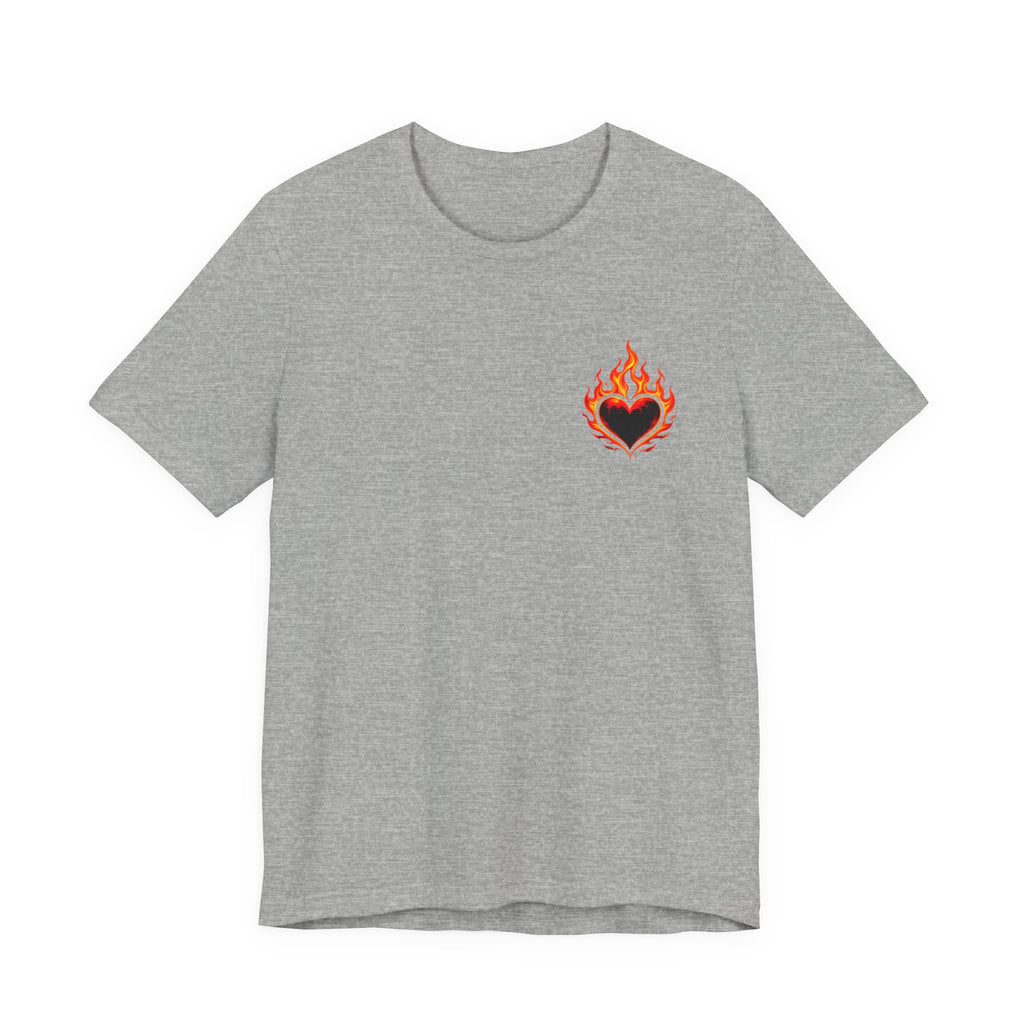 🔥Wear The Vibe™ Flame Heart Tee ❤️‍🔥