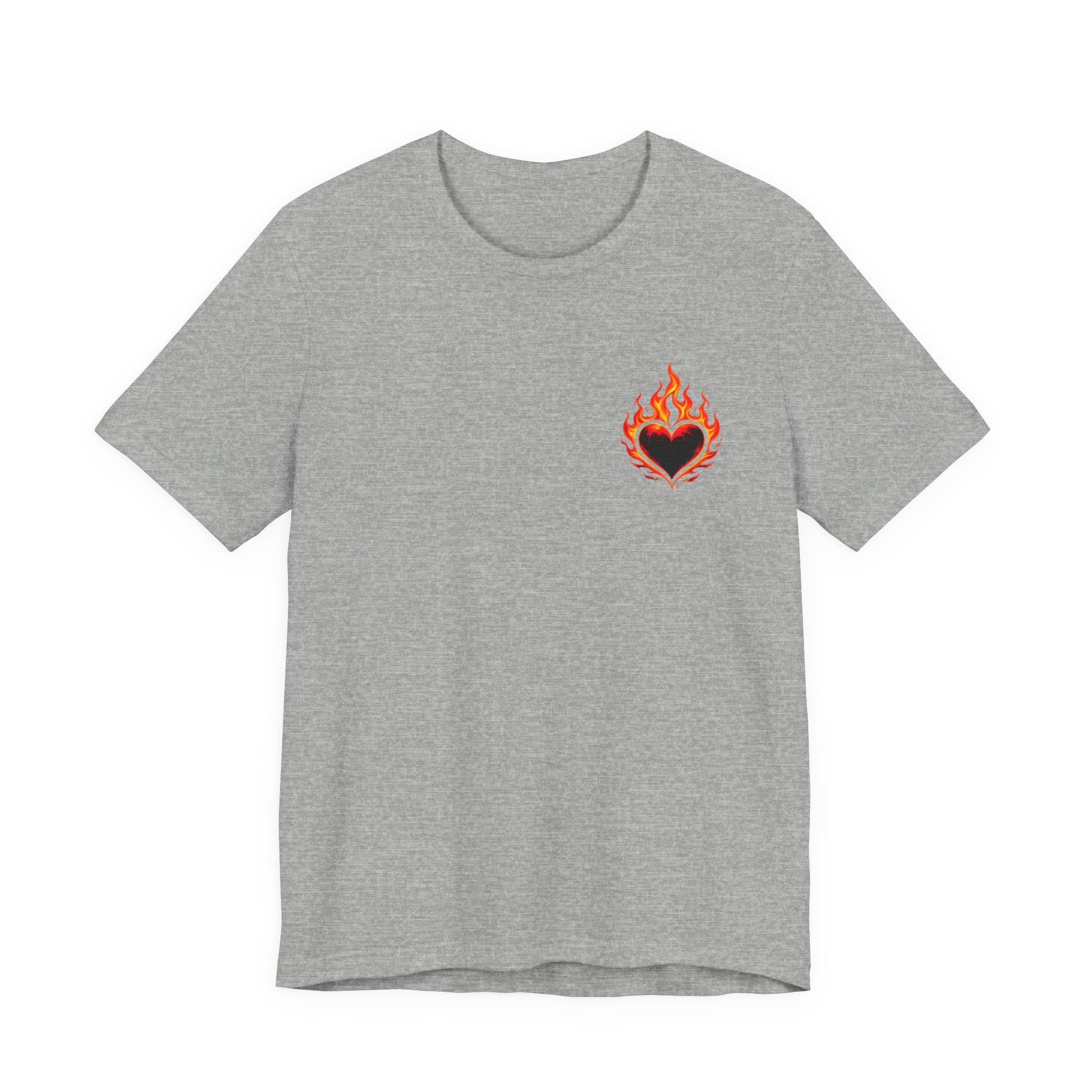 🔥Wear The Vibe™ Flame Heart Tee ❤️‍🔥