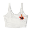 🔥 Wear The Vibe™ Flame Heart Sports Bra ❤️‍🔥