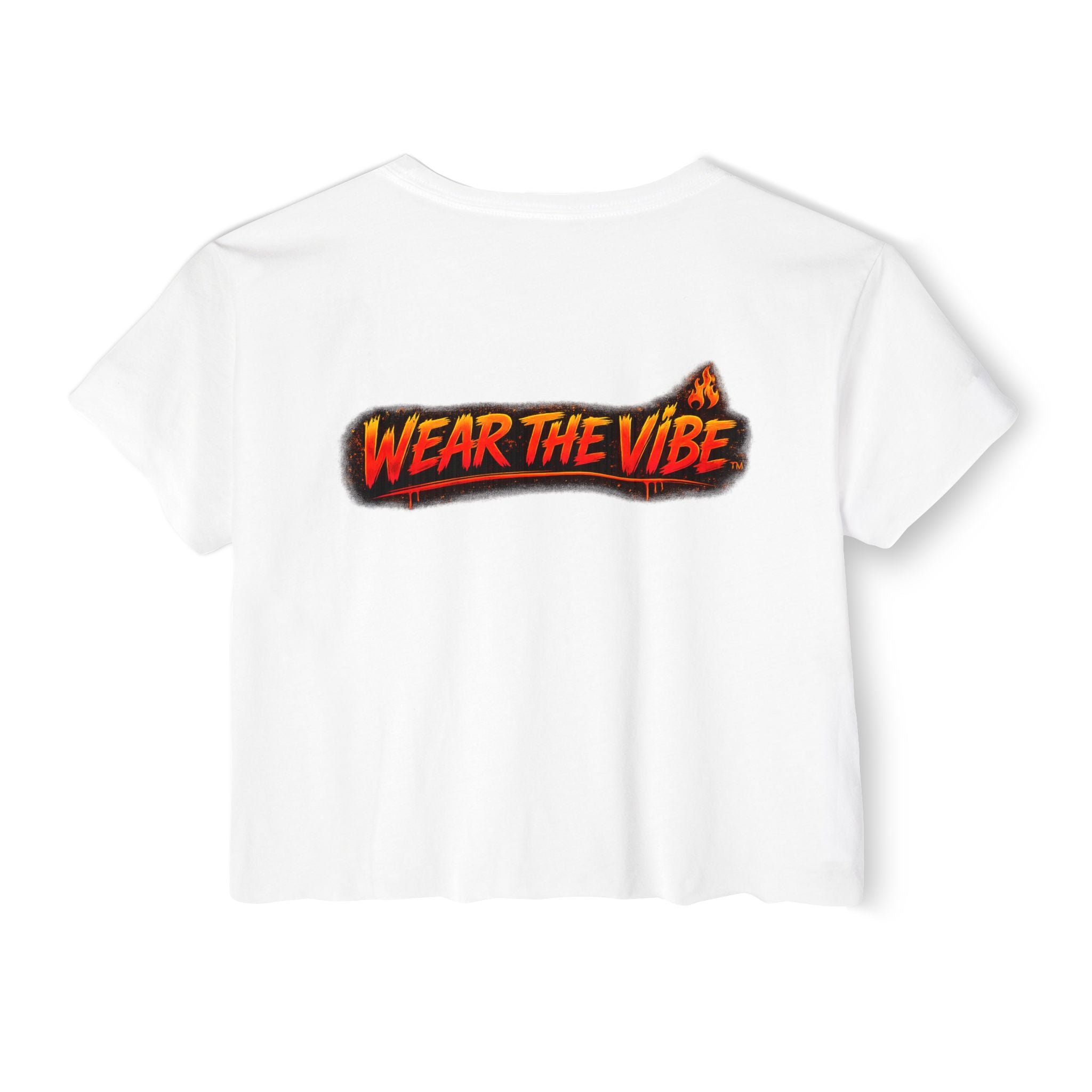 🔥Wear The Vibe™ Flame Heart Crop Top ❤️‍🔥