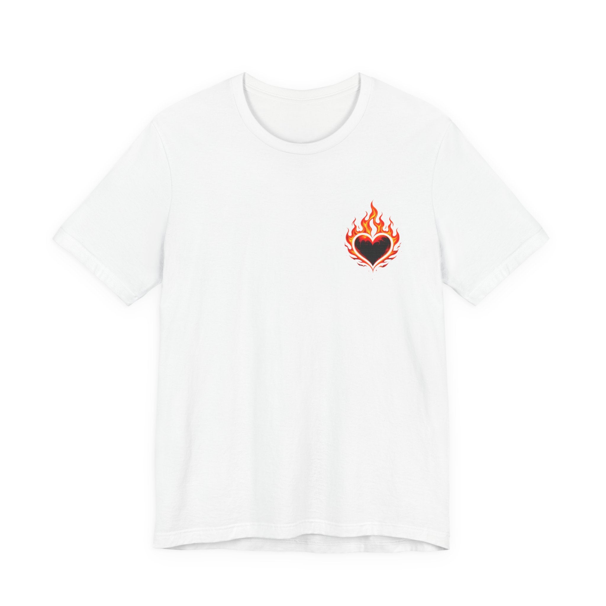 🔥Wear The Vibe™ Flame Heart Tee ❤️‍🔥