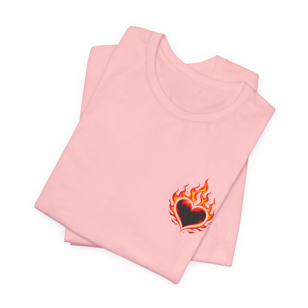 🔥Wear The Vibe™ Flame Heart Tee ❤️‍🔥