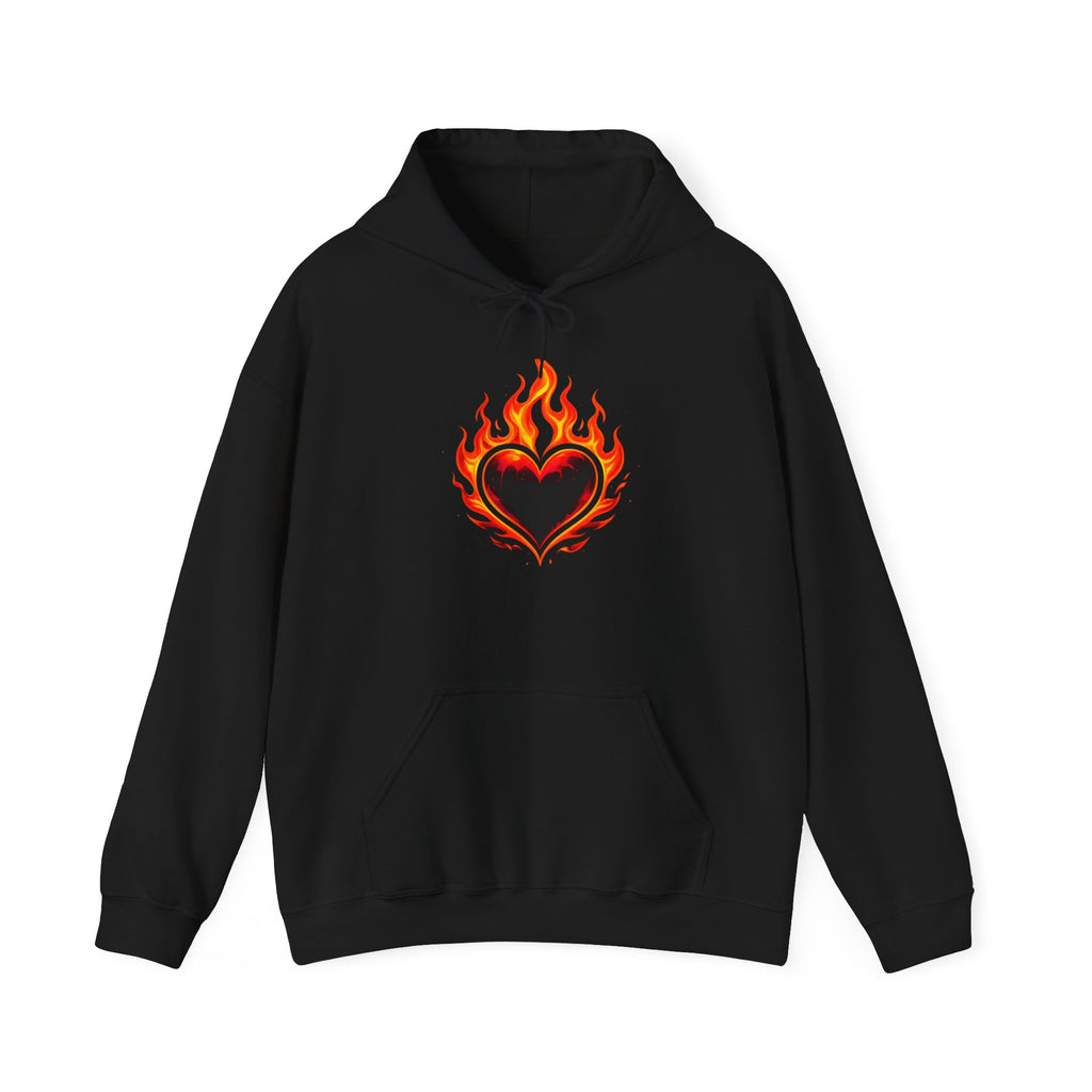 🔥Wear The Vibe™ Flaming Heart Hoodie ❤️‍🔥