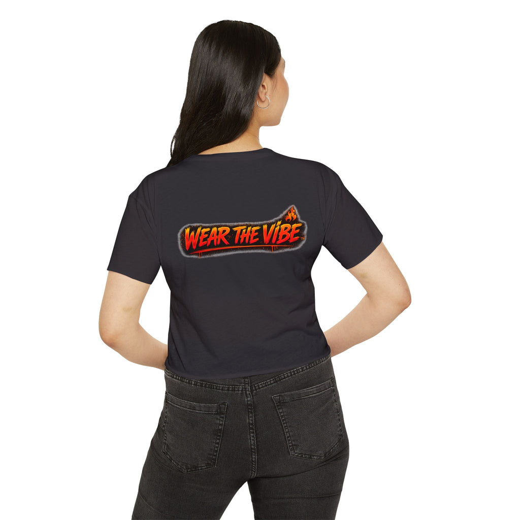 🔥Wear The Vibe™ Flame Heart Crop Top ❤️‍🔥