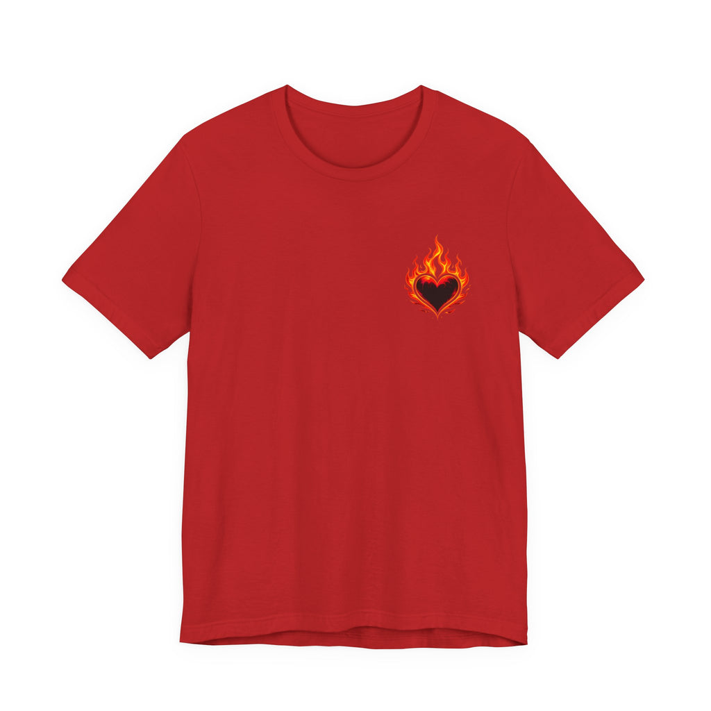 🔥Wear The Vibe™ Flame Heart Tee ❤️‍🔥