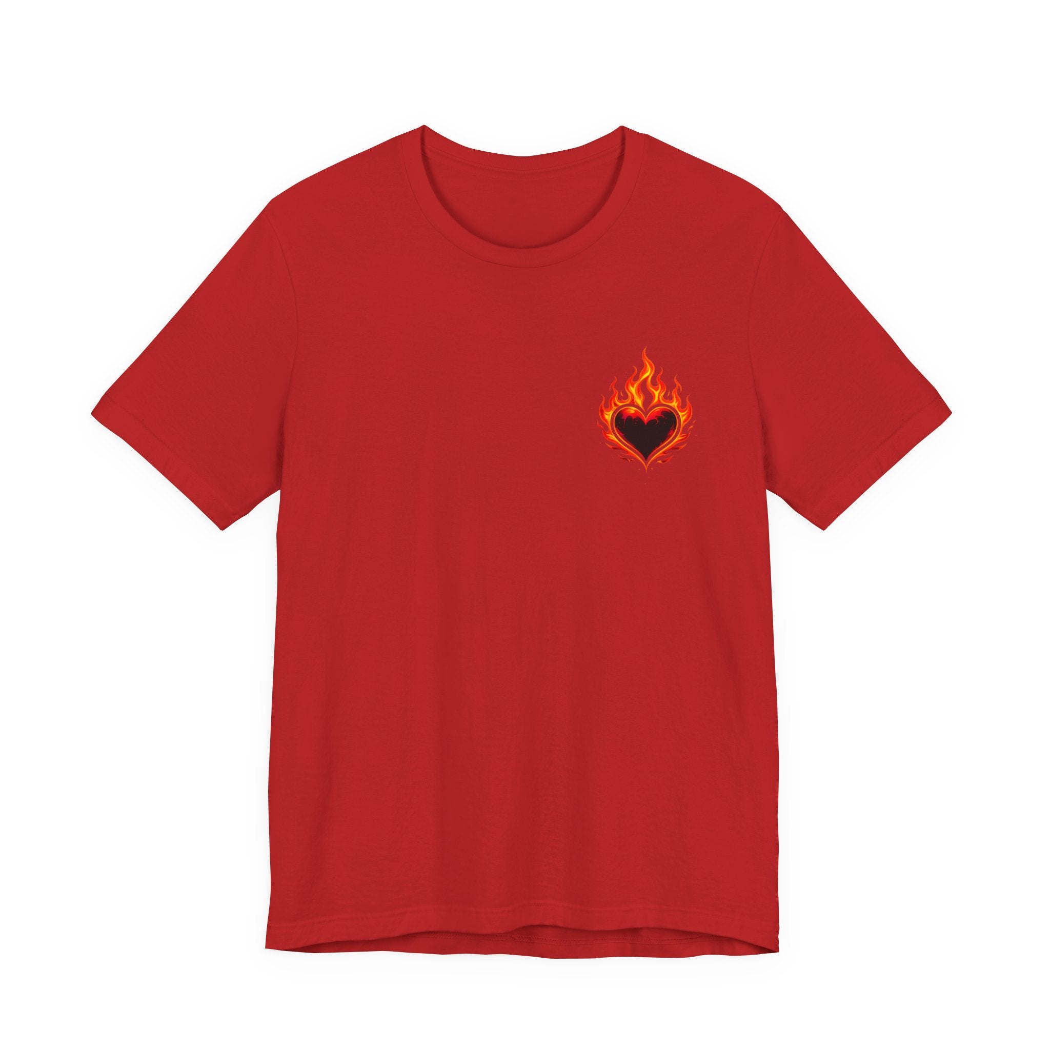 🔥Wear The Vibe™ Flame Heart Tee ❤️‍🔥