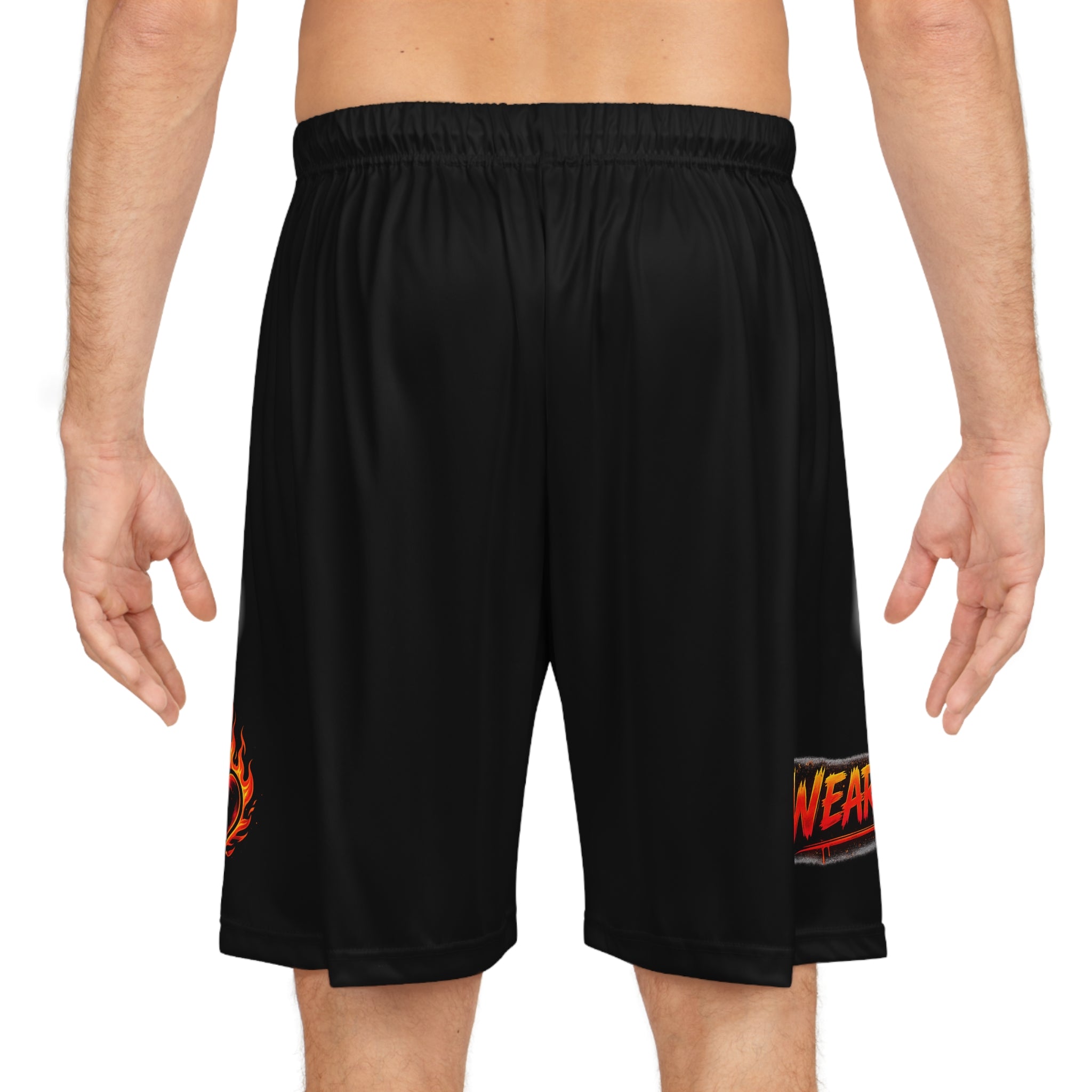 🔥Wear The Vibe™ Flame Heart Shorts ❤️‍🔥