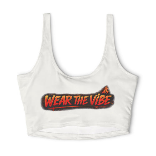 🔥 Wear The Vibe™ Flame Heart Sports Bra ❤️‍🔥